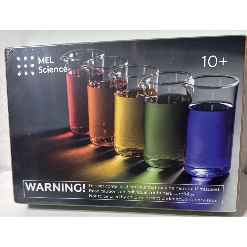 MEL Chemistry COLORFUL CHEMISTRY Science Education Kit Home‎ School Factory Seal